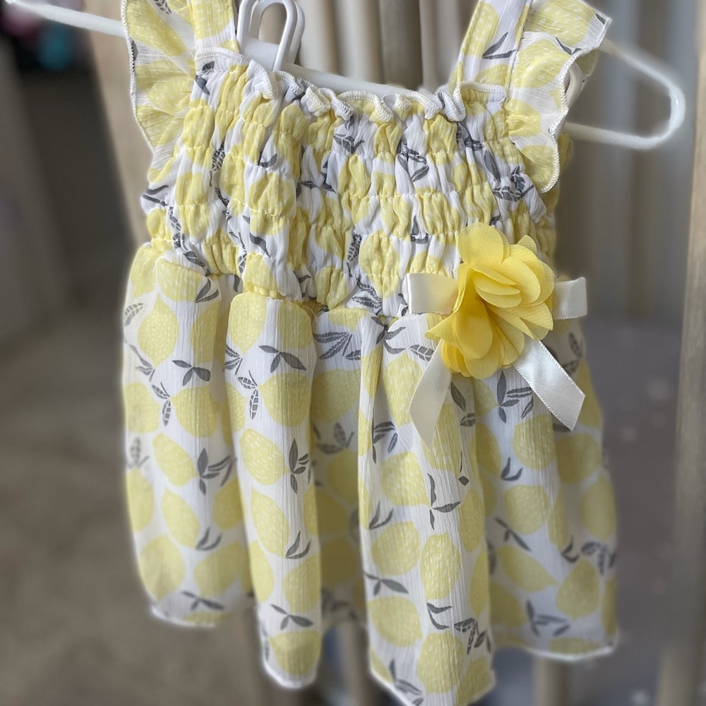 Mila’s Beauty Boutique: Yellow Floral Dress